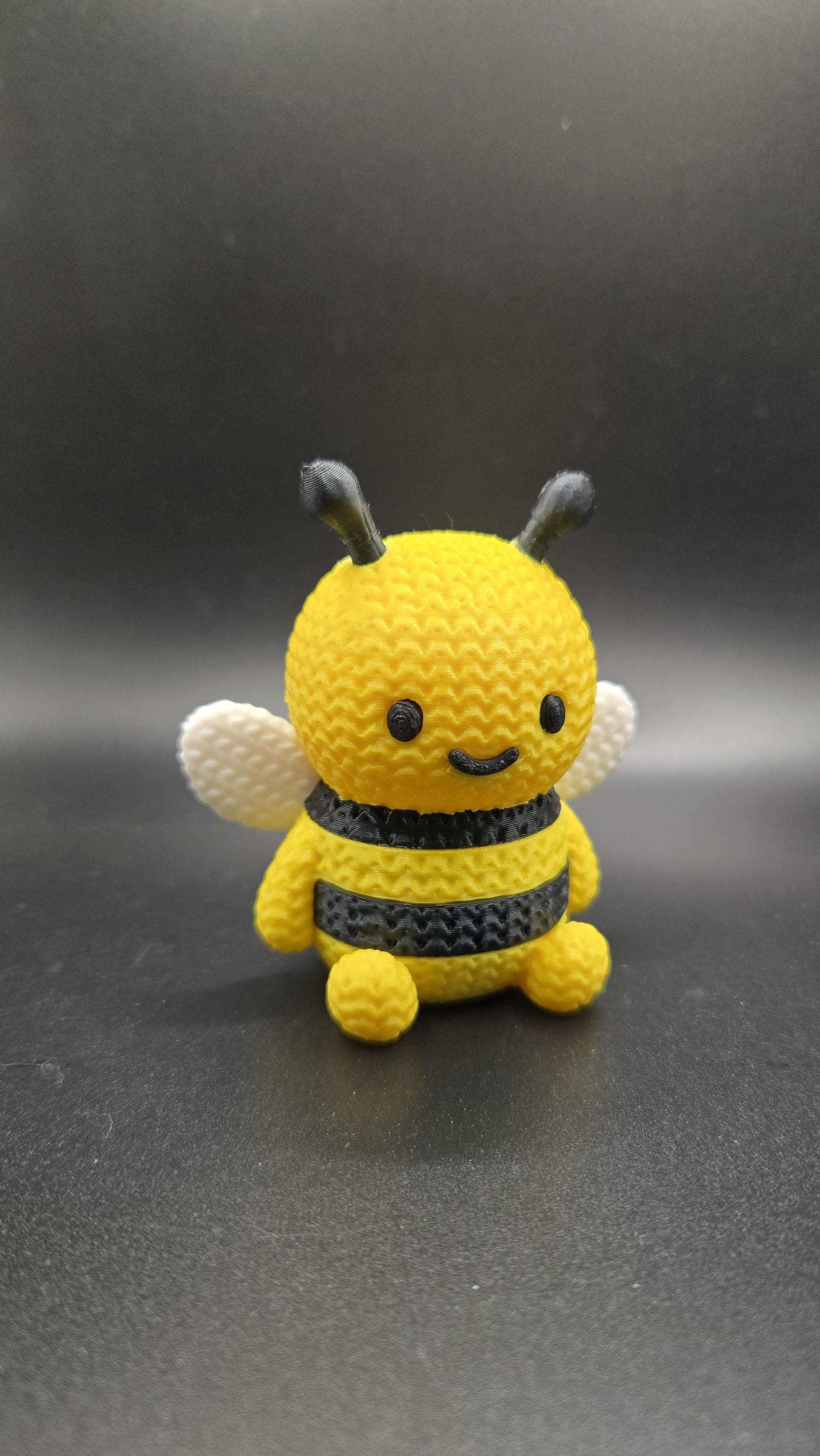 3D Printed Crochet Style Bumble Bee