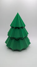 Christmas Tree Holiday Treat Jar, 3D Printed Candy or Cookie Dish