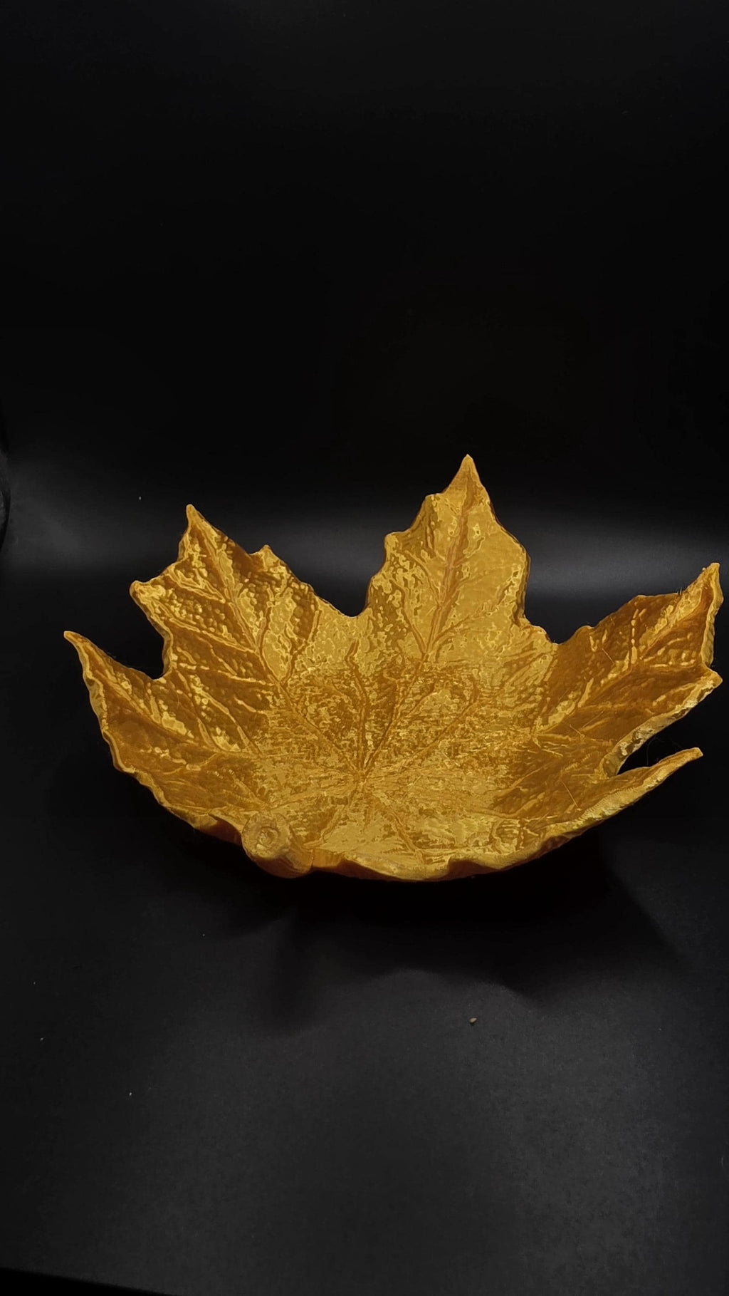 Fall Leaves Trinket Dish 3D Printed Decor Key holder