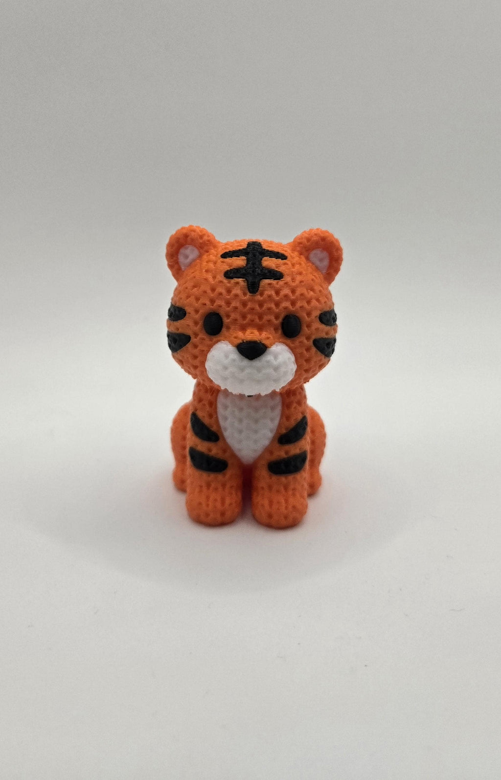 3D Printed Crochet Style Tiger