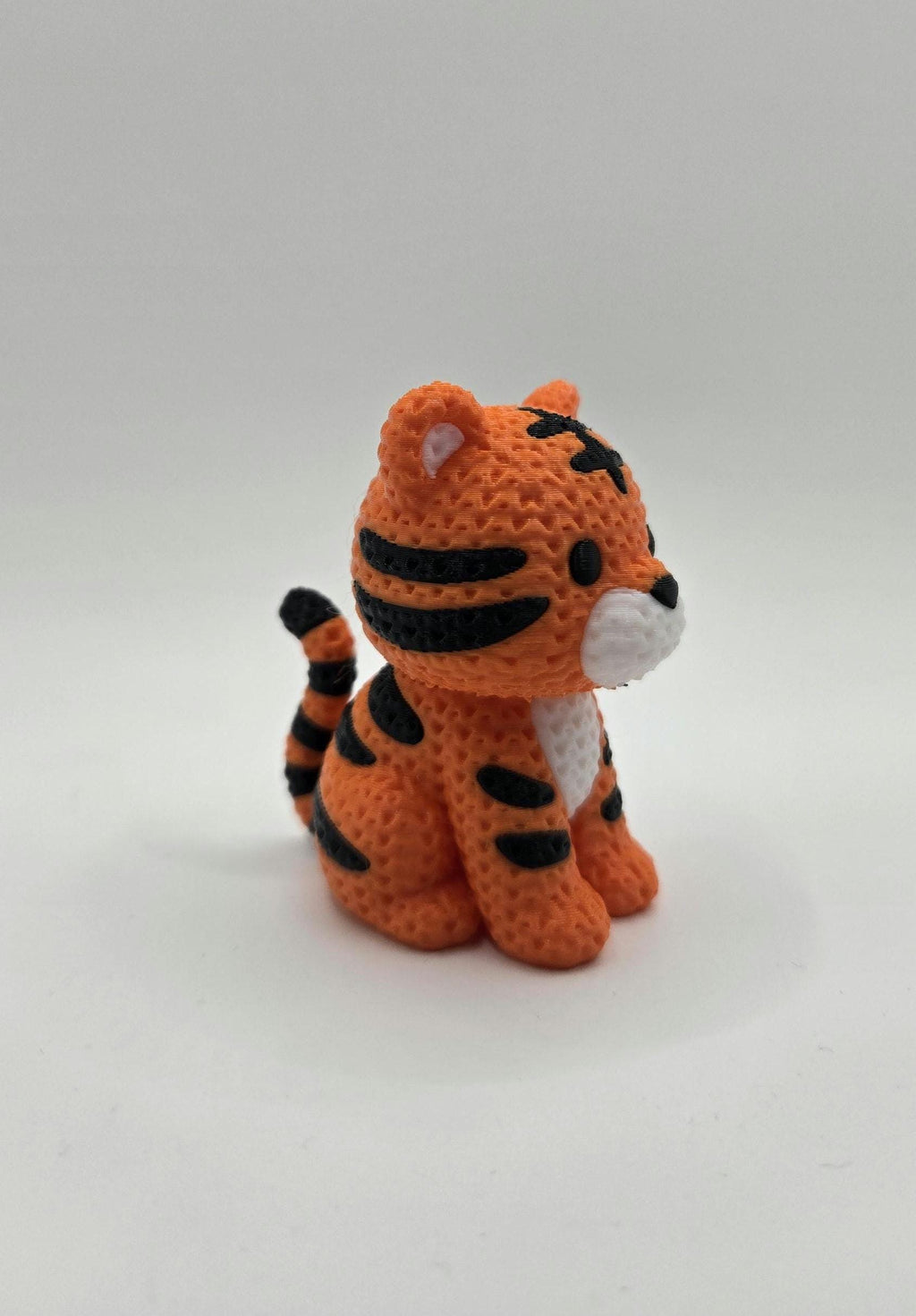 3D Printed Crochet Style Tiger