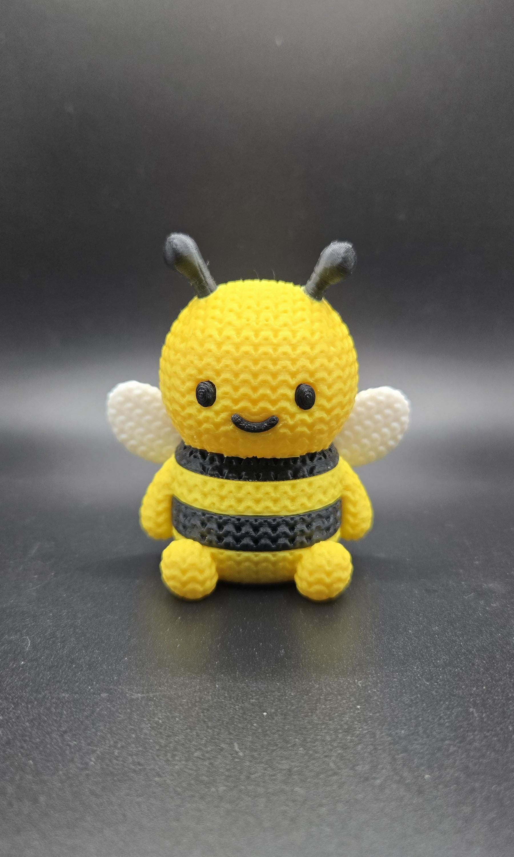 3D Printed Crochet Style Bumble Bee