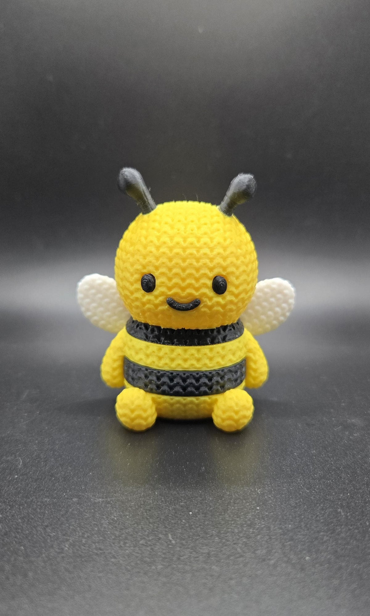 3D Printed Crochet Style Bumble Bee