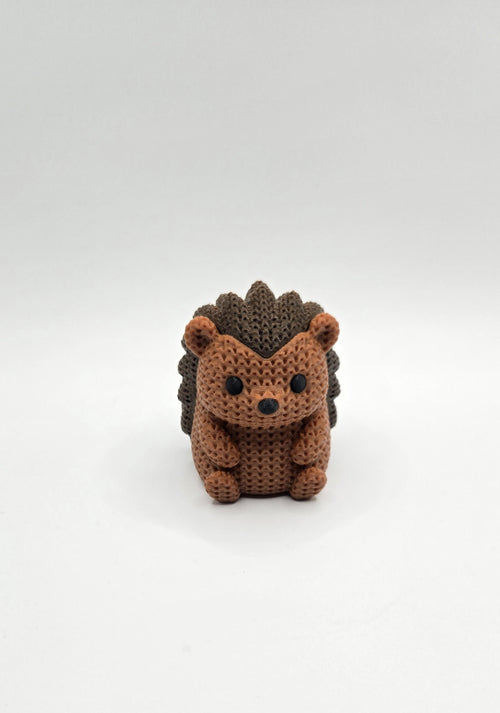 3D Printed Crochet Style Hedgehog