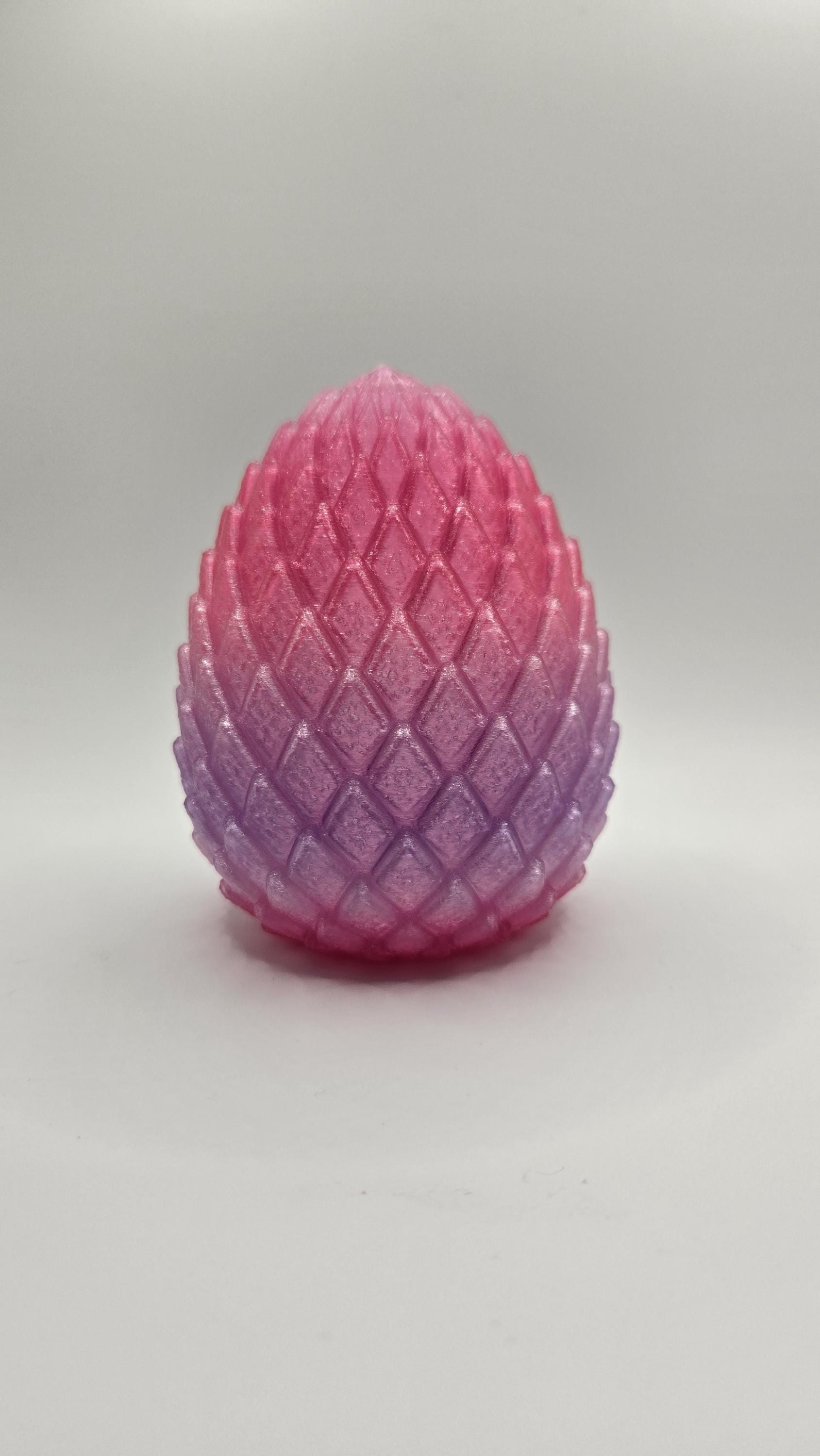 Dragon Egg Light 3D Printed Night Light Tea Light in Multiple Colors