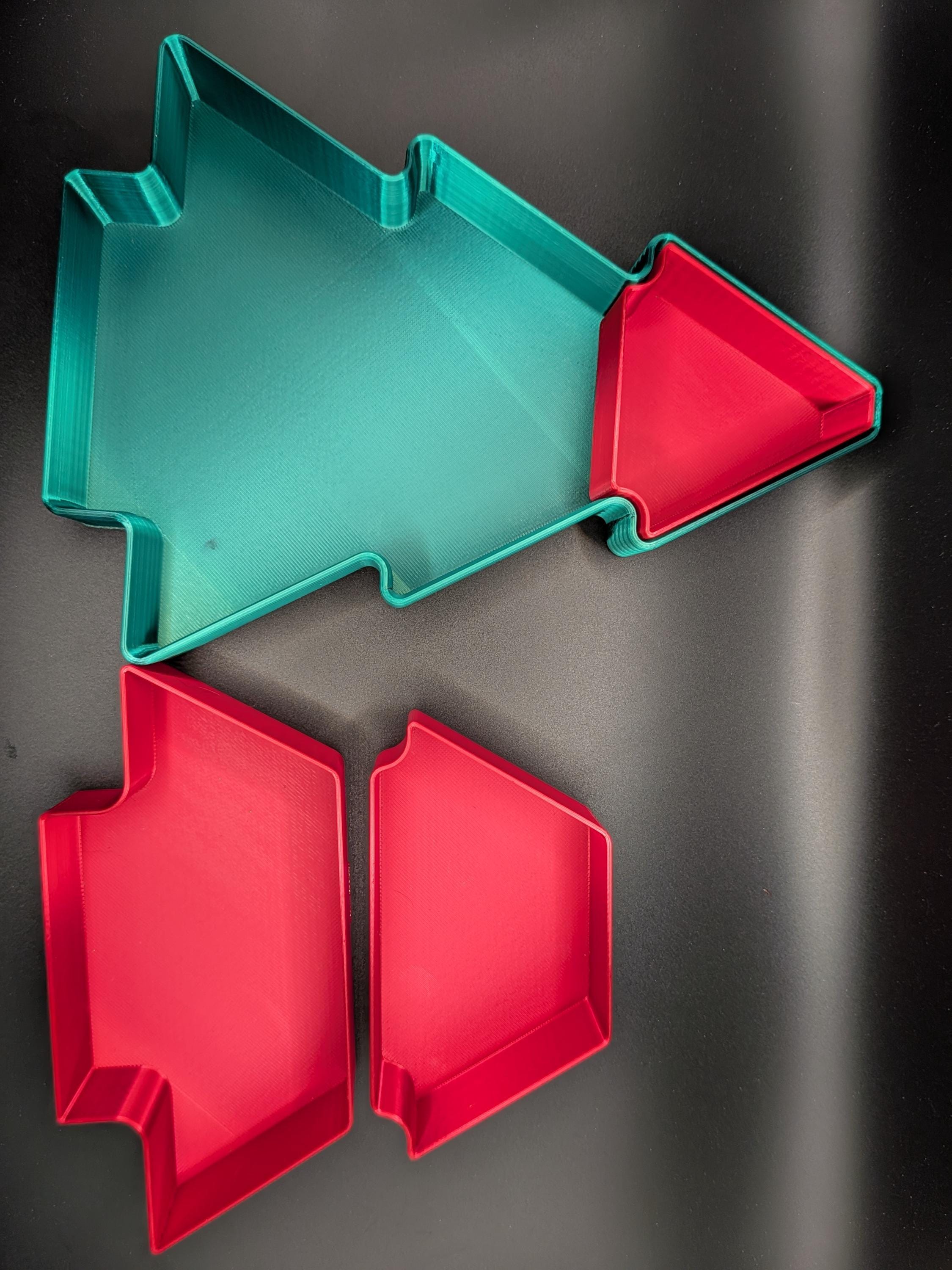 Christmas Tree Holiday Treat Dish, 3D Printed Candy Dish