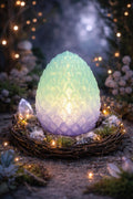 3D Printed Dragon Egg Night Light, Fantasy Decor