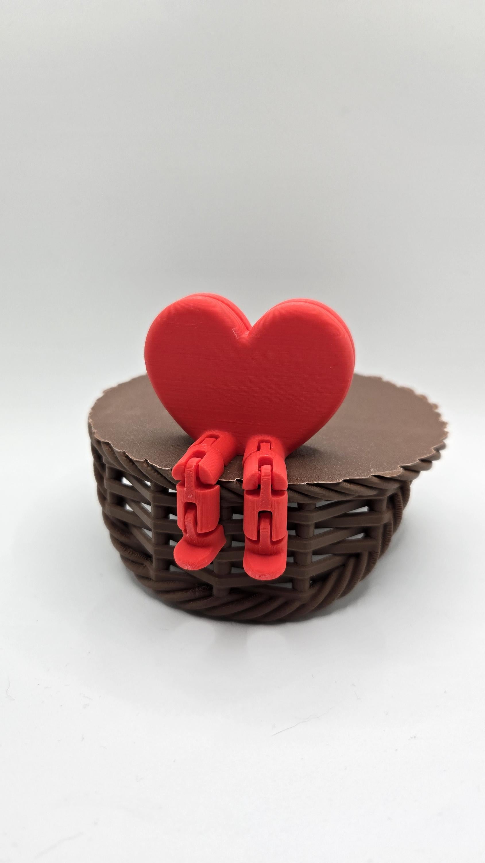 3D Printed Heart Photo Holder | Valentine's Day Picture Display