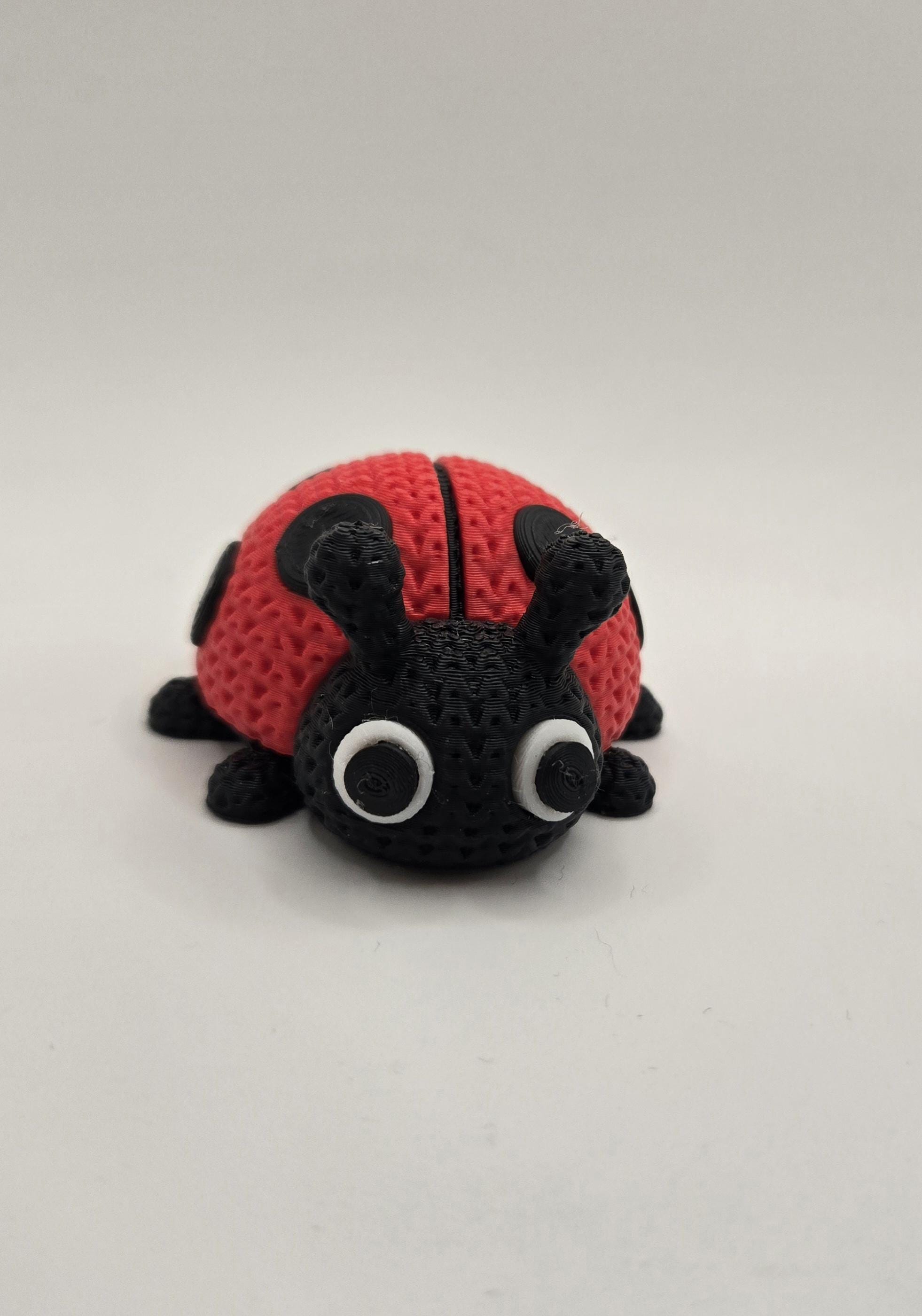 3D Printed Crochet Style Lucky Lady Bug