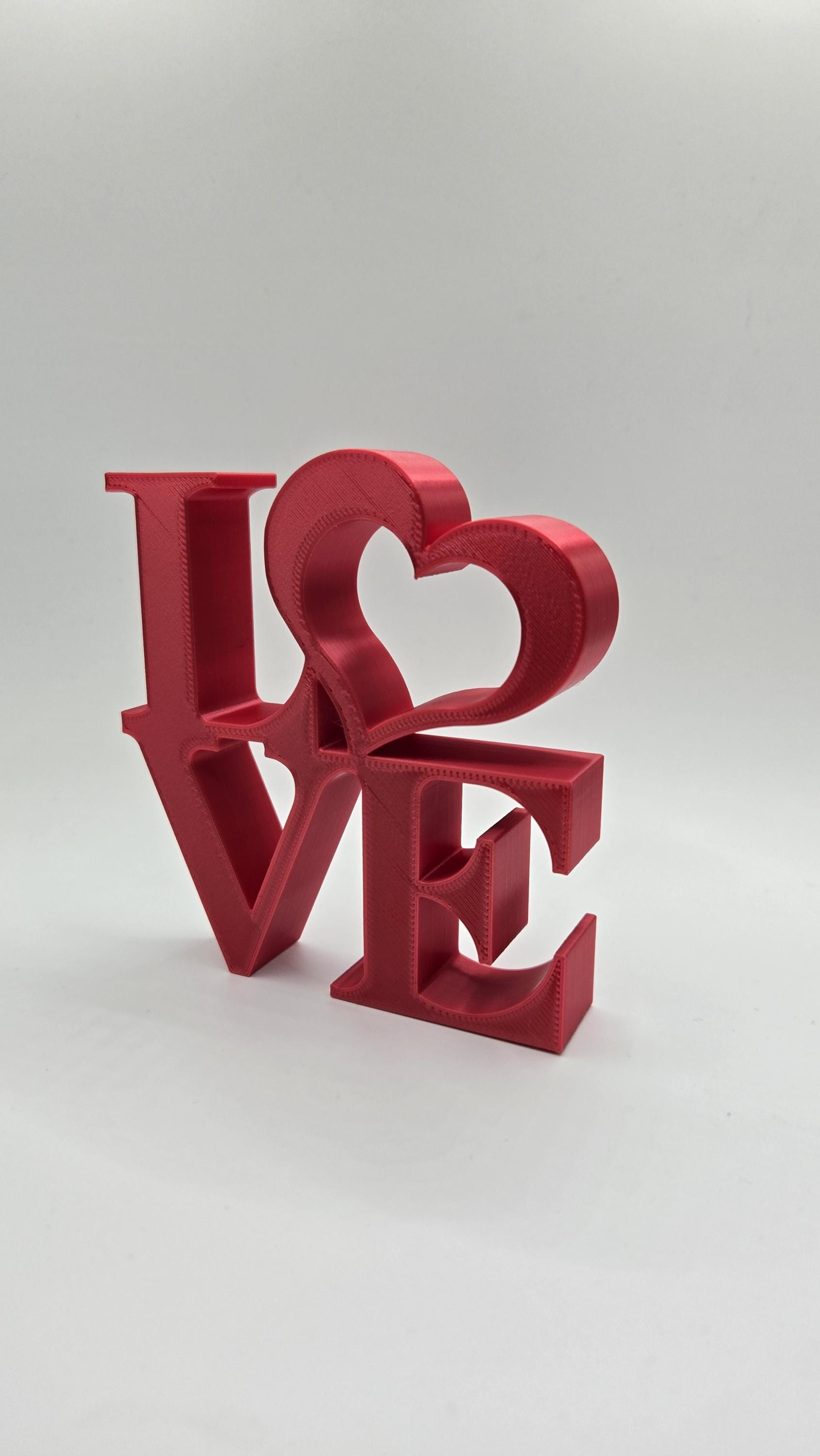Love Home Decor | 3D Printed Sign