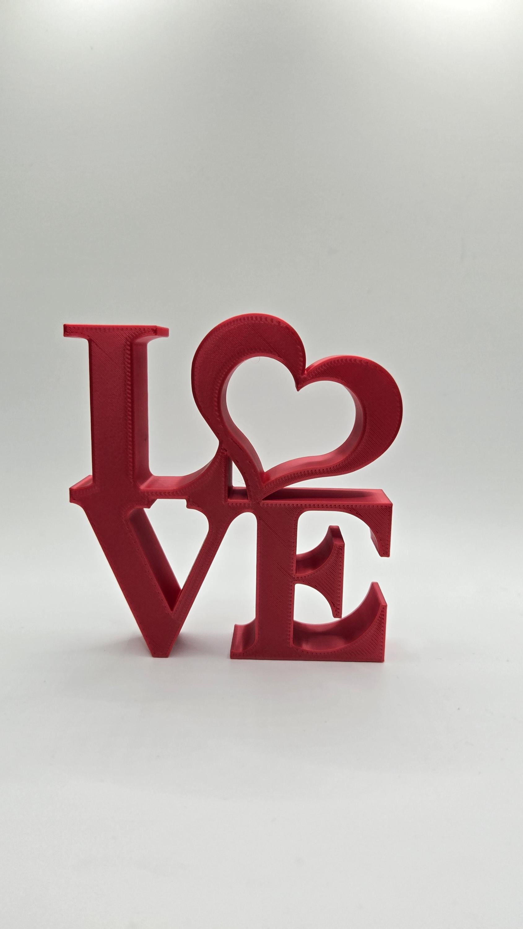 Love Home Decor | 3D Printed Sign