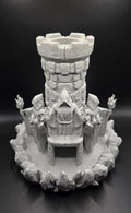 Castle Guardians 3D Printed Wizard Dice Tower