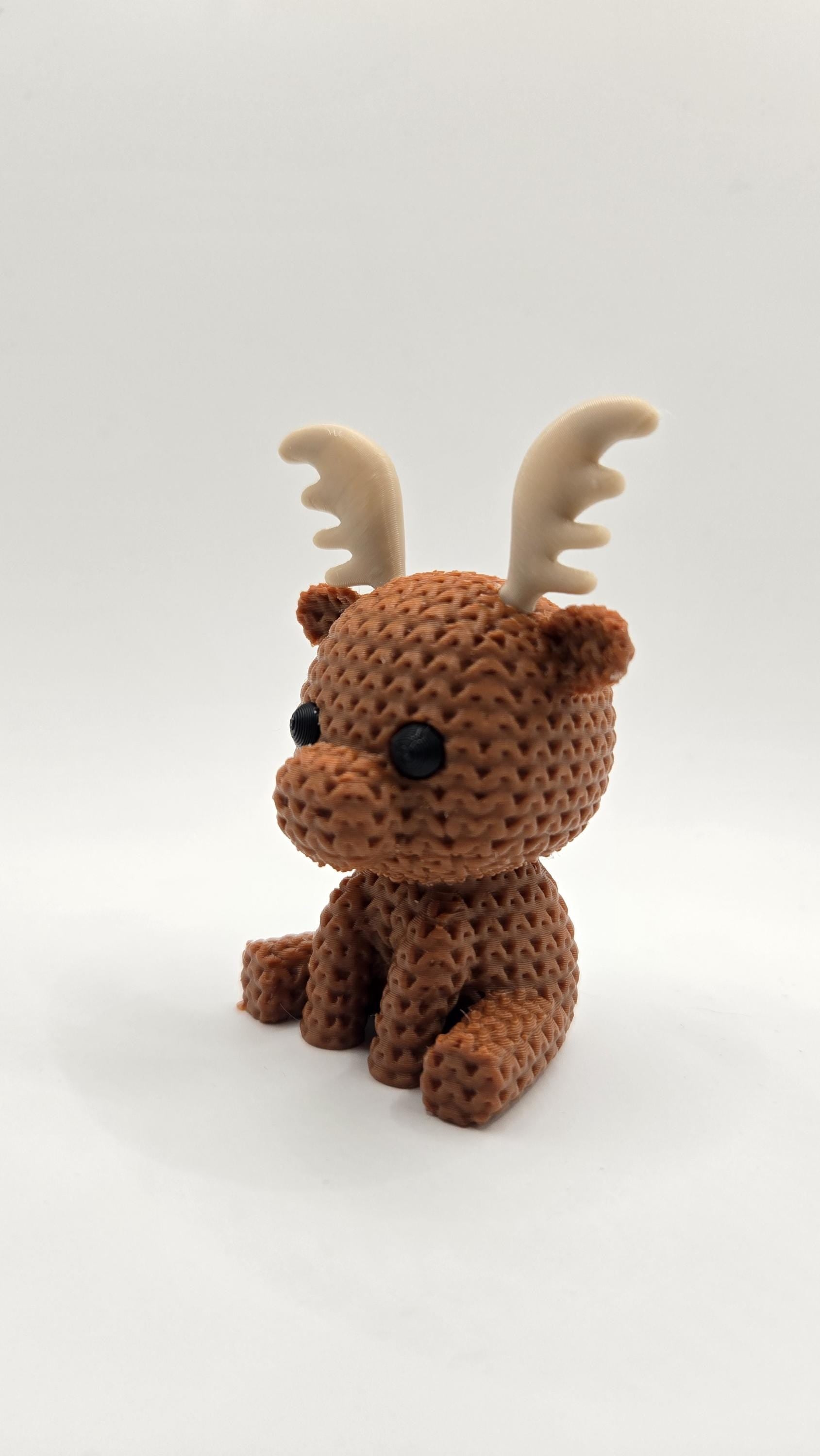 3D Printed Crochet Style Moose