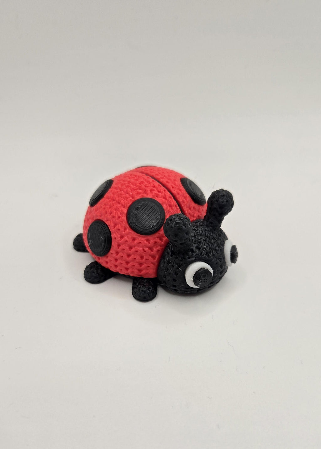 3D Printed Crochet Style Lucky Lady Bug