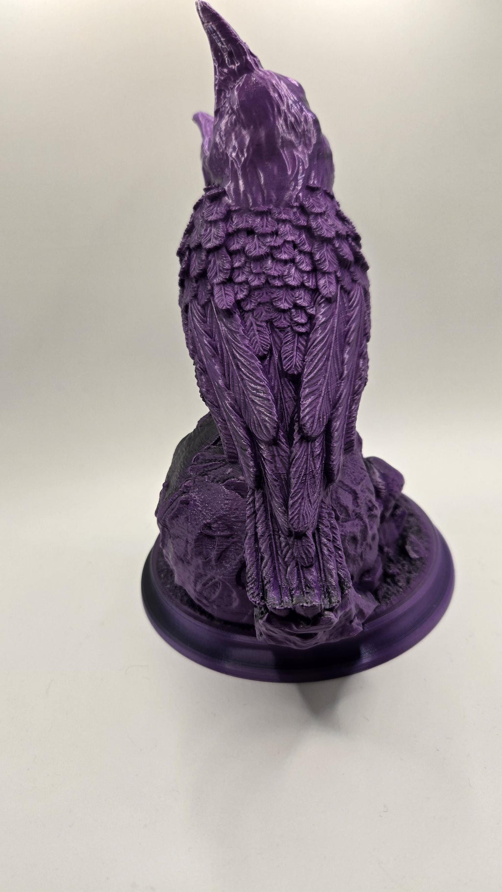 Raven's Feast Skull 3D Printed Dice Tower